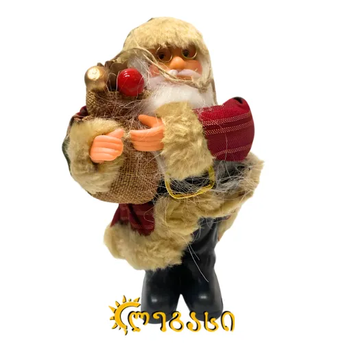 საახალწლო თოვლის ბაბუ 13სმ.