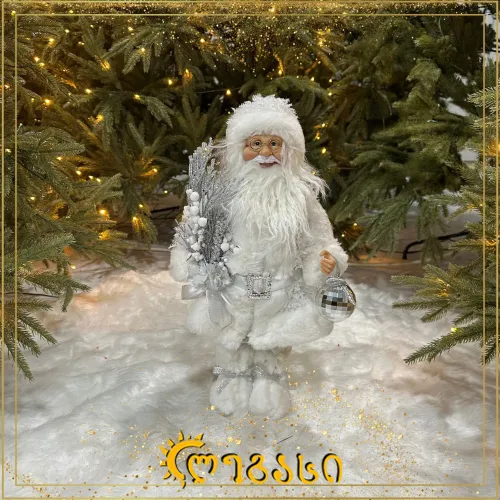 საახალწლო თოვლის ბაბუ-50 სმ