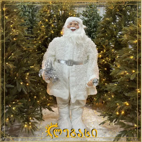 საახალწლო თოვლის ბაბუ-220 სმ