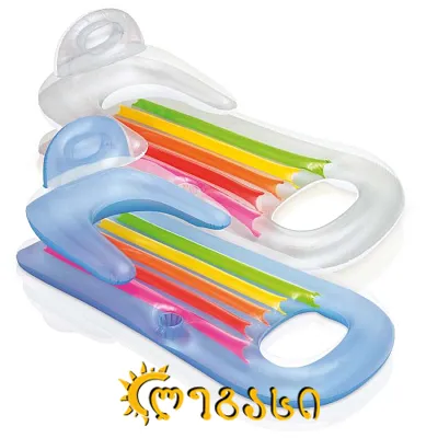 საცურაო გასაბერი ლეიბი 160*85სმ