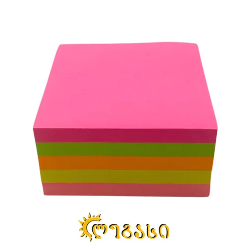 წებოვანი ფურცელი მაგიდის ფერადი 400-ც.