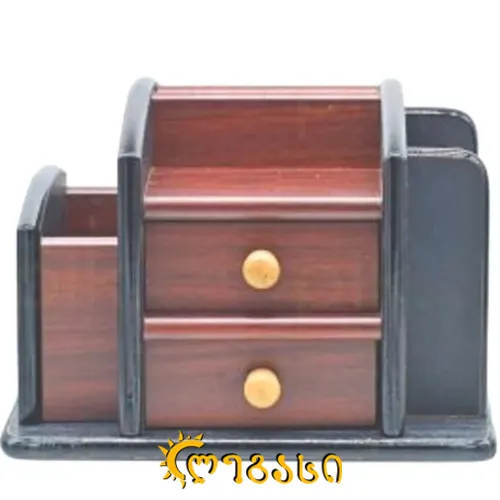 მაგიდის კრებულის ჩასაწყობი ხის