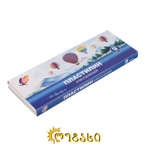 პლასტელინი 9ფ. 135გ. LUCH "Classic"  ”ბავშვობა” (40) 33С 2170-08