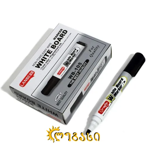 მარკერი დაფის შავი 