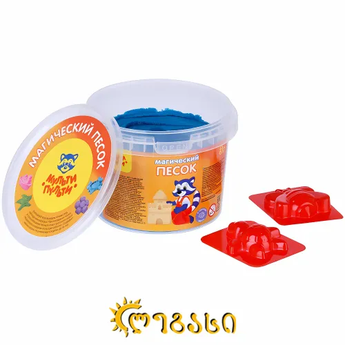 ქვიშა-პლასტელინი Мульти-Пульти "Магический песок", синий, 500გრ