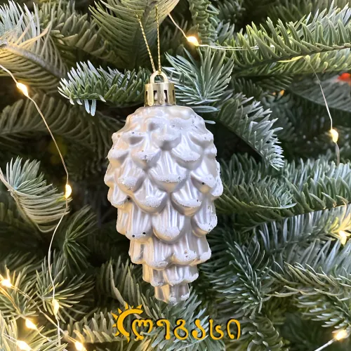 ნაძვის ხის მოსართავი 2 ც.