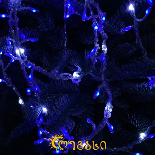 საახალწლო ნაძვის ხის განათება 3 მეტრი