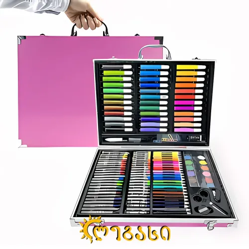 ფლომასტერი და ფანქრები