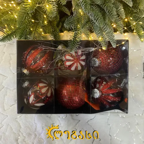 ნაძვის ხის მოსართავი სათამაშო