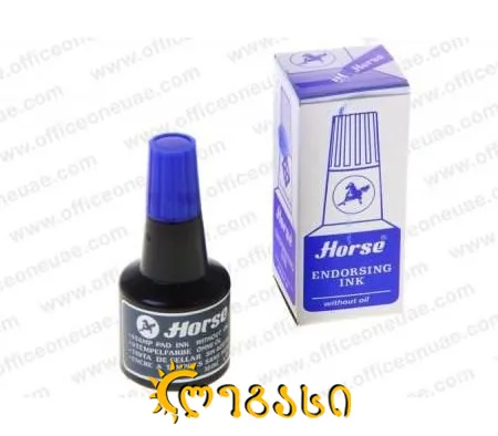 ბეჭდის მელანი 30ml (Blue)
