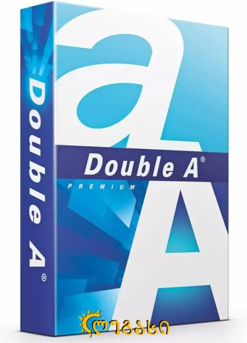 საბეჭდი ქაღალდი A4 80გრ (500ფ) Double A