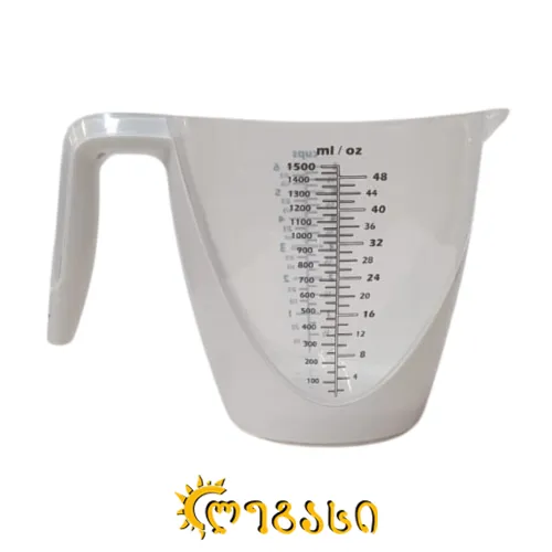 წყლის გამზომი ჭურჭელი (1.5ლ)