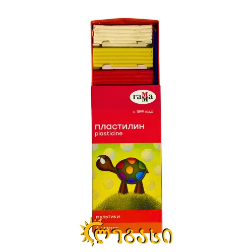 პლასტელინი (6 ფერი)