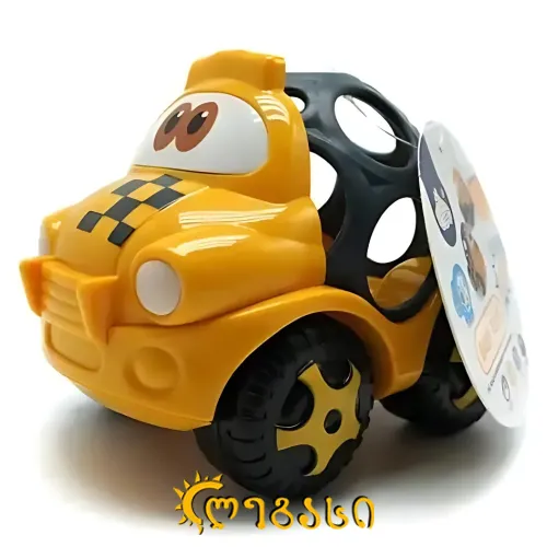  სათამაშო ჩვილი ბავშვისთვის მანქანა ტაქსი 