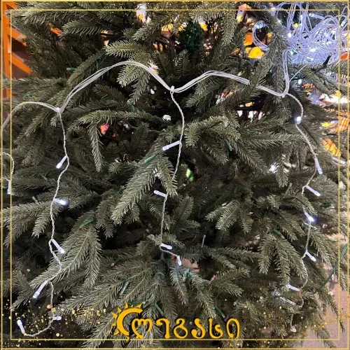 ნაძვის ხის განათება  120-ნათ. 6-მეტ.