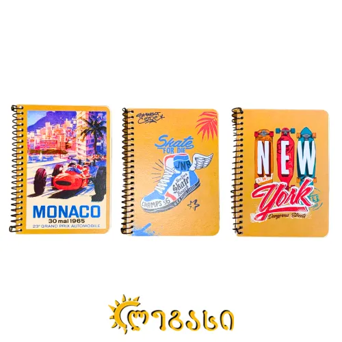 ბლოკნოტი სქეჩბუქი A6 (80 ფურცლიანი)