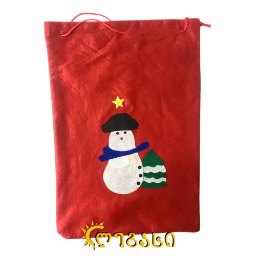 საშობაო ტომარა (ხურჯინი) - 42*29სმ.