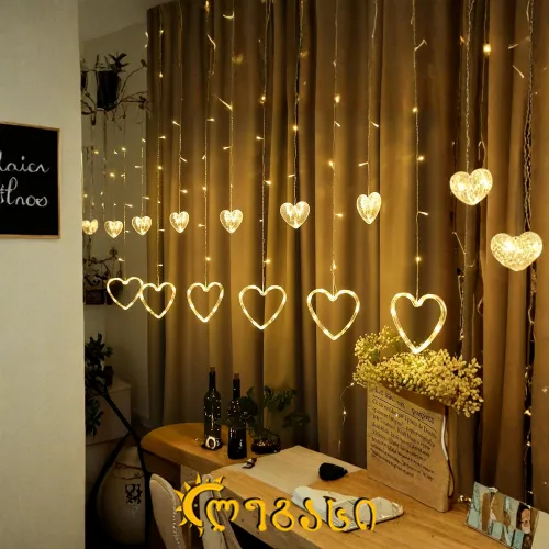 საახალწლო ნაძვის ხის განათება 3 მეტრი (20X10X18)