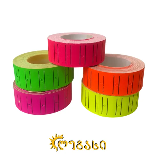 ფასმაჩვენებლი 5-ფერი  700-ც.