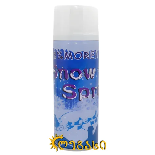 საახალწლო სპრეი ქაფი 250მლ.