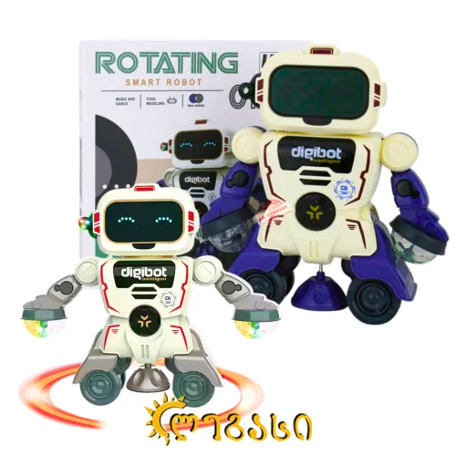 სათამაშო მუსიკალური მოცეკვავე რობოტი