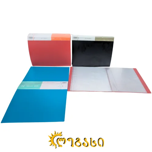 საკანცელარიო პაპკა 100-ფაილით-32250