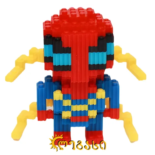 სათამაშო კუბიკები 860-ნაწილიანი