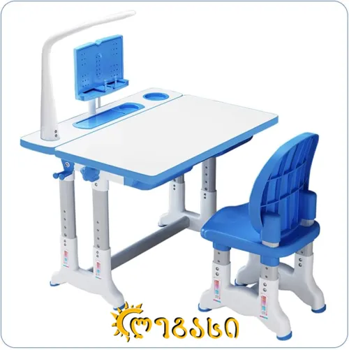 საბავშვო მაგიდა სკამით