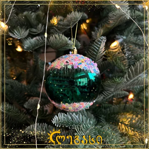 ნაძვის ხის მოსართავი 6 ცალი