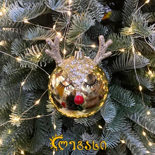 ნაძვის ხის მოსართავი სათამაშო (6ცალი)