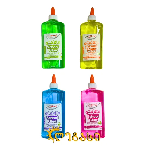 თხევადი წებო (266 მლ) WASHABLE SCHOOL GLUE