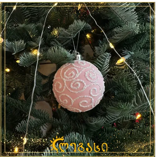 ნაძვის ხის მოსართავი 6 ცალი