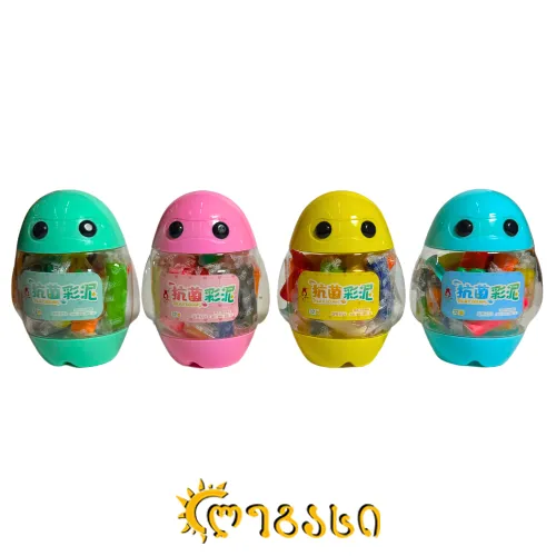 პლასტელინი Play Dough (12 ფერი)