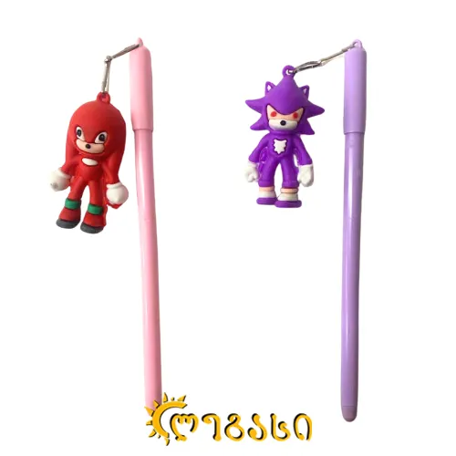 საწერი კალამი სხვადასხვა ფიგურებით