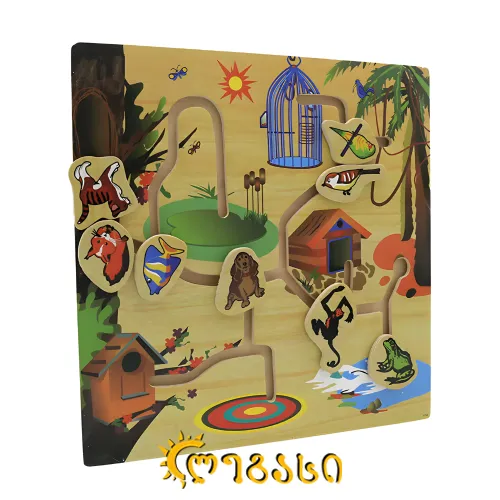 სათამაშო თავსატეხი ლაბირინთი