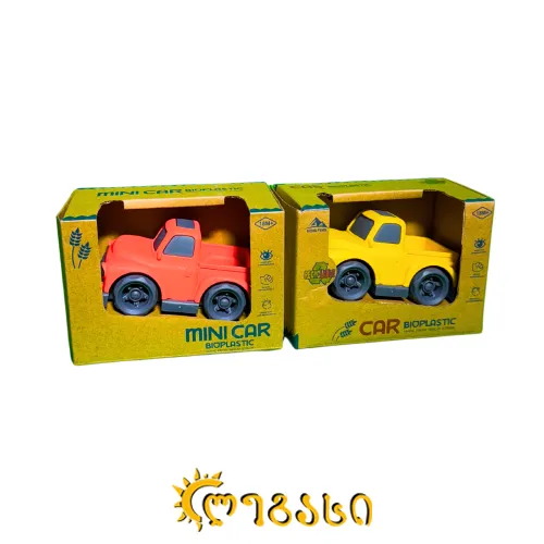 საკოლექციო მანქანა MINI CAR BIOPLASTIC 