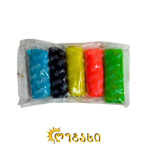 პლასტელინი Play Dough (5 ფერი)