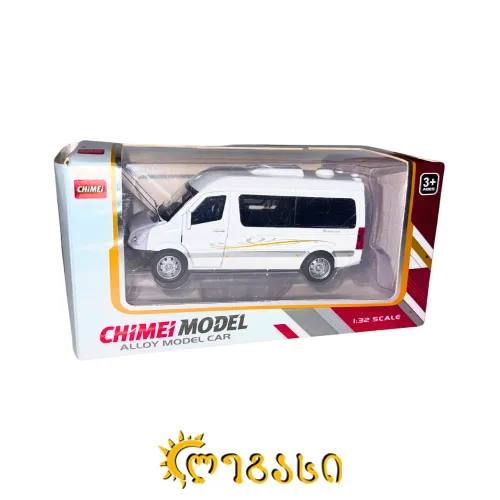 საკოლექციო სამარშრუტო ტაქსი CHIMEI MODEL  - ALLOY MODEL CAR 
