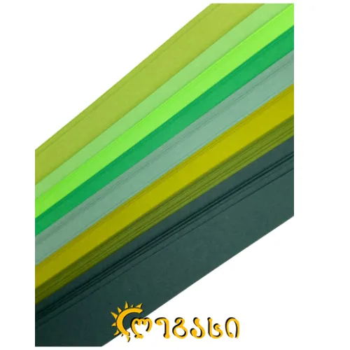 ფერადი ფორმატის ქაღალდი 50*70