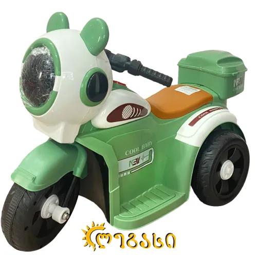 ელექტრონული საბავშვო მოტოციკლი