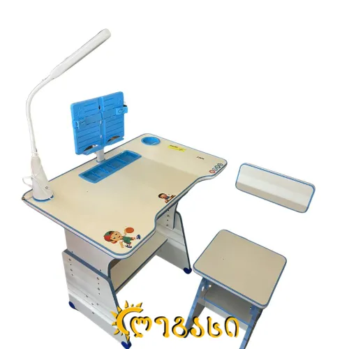 საბავშვო მაგიდა სკამით