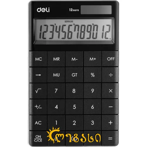კალკულატორი 12 თანრიგიანი 1589/P DELI