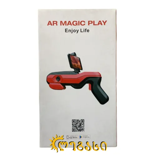 სათამაშო თოფი ტელეფონის ბლუთუზით