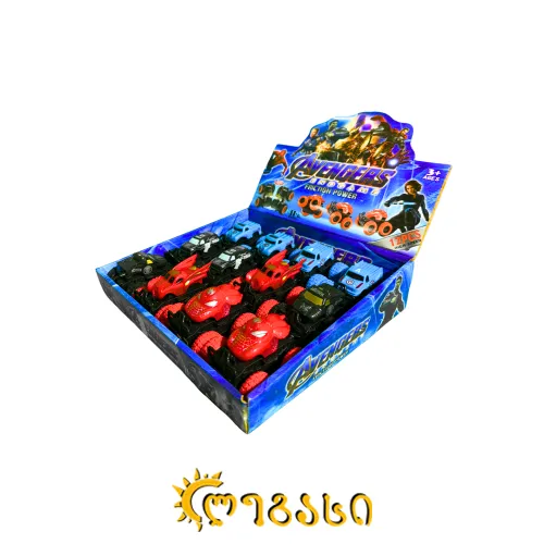 საკოლექციო მანქანები AVENGERS ENDGAME FRICTION POWER