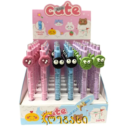 საწერი კალამი სხვადასხვა ფიგურებით