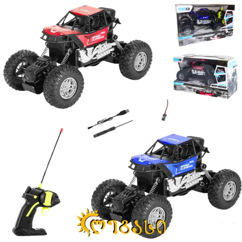 დისტანციურად (პულტით) მართვადი სათამაშო მანქანები CLIMBING OFF-ROAD