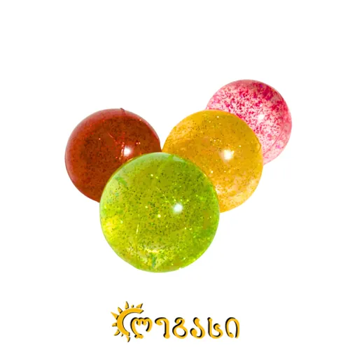 კაუჩუკის ბურთები 25-ც