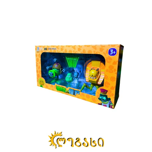 სათამაშო ნაკრები PLANTS VS ZOMBIES