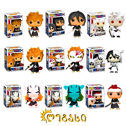 საკოლექციო ფიგურები - "ბლიჩის" პერსონაჟები POP! ("BLEACH")