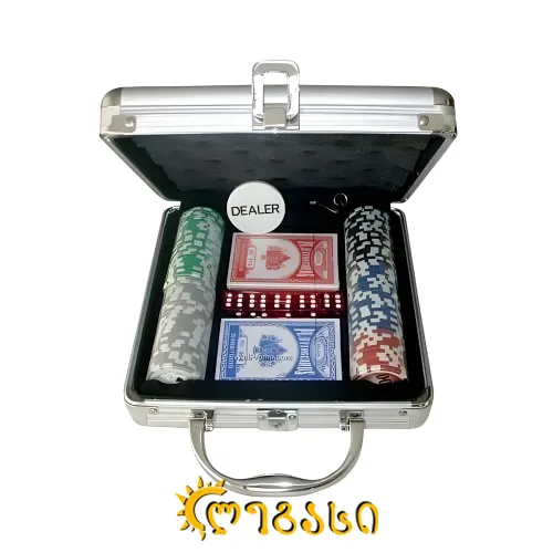 პოკერის სეტი 100 ფიშკა